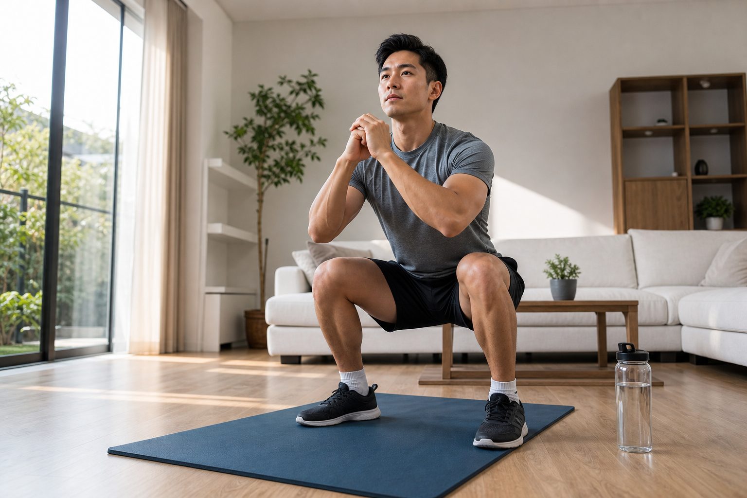 Tập gym tại nhà cho người bận rộn — Chỉ 15 phút mỗi ngày